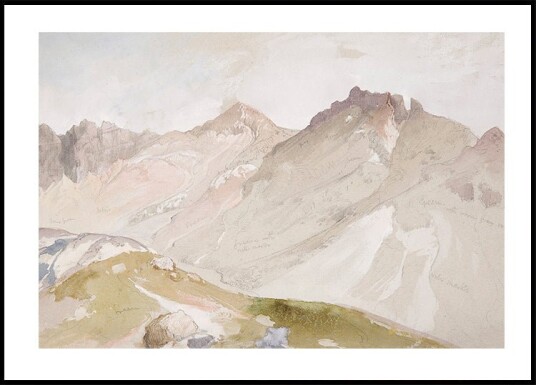 Little Cottonwood Canyon By Thomas Moran Plakat Plakat / 70x100cm
