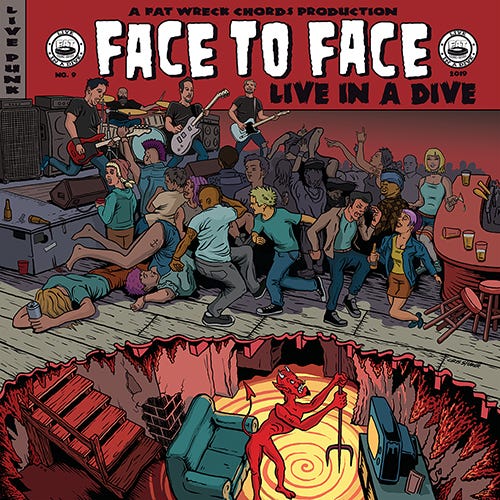 Face To Face  Live In A Dive  LP/Vinyl