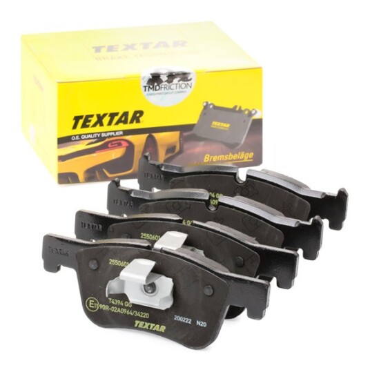 Bremseklosser TEXTAR 2550601 Bremseklosser TEXTAR 2550601