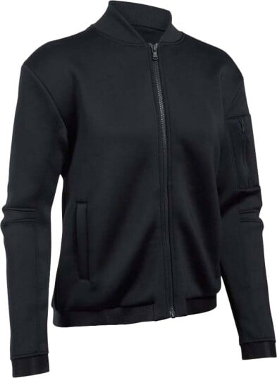 Under Armour  W"s Luster Bomber Jacket   001 BLACK L