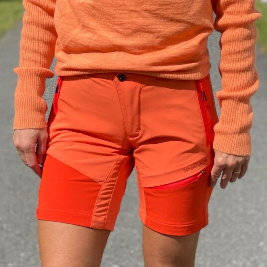 Twentyfour Flåm LS Shorts Rødorange 46