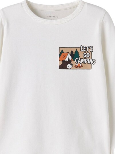 Name It Genser NmmOswalde Cloud Danser Name It 6 år (116) Genser Hvit