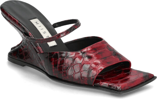 MIISTA Egle Red Snake Sandals Red 36 MIISTA Egle Red Snake Sandals Red 36