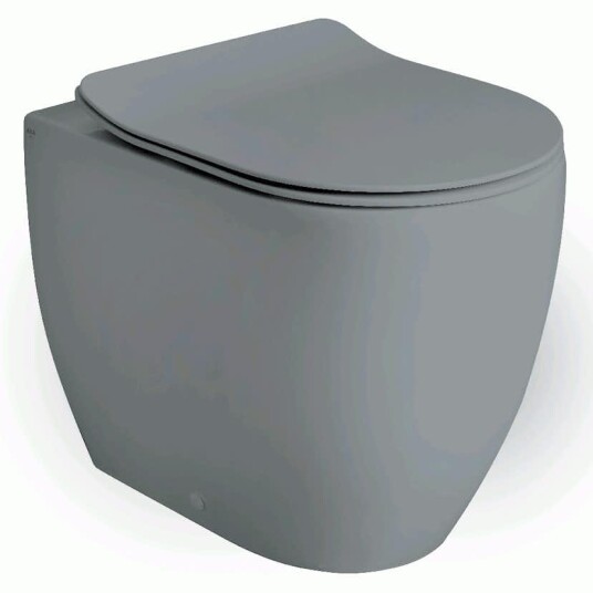 Toalett Lavabo Glomp BTW Rimless Gulvstående Toalett Lavabo Glomp BTW Rimless Gulvstående
