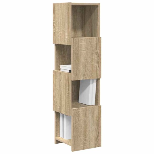  Hjørneskap Hvit 25,5x25x102cm Konstruert tre