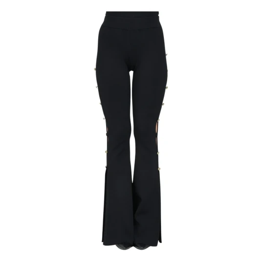 Versace Jeans Couture Dame Bukser Svart M