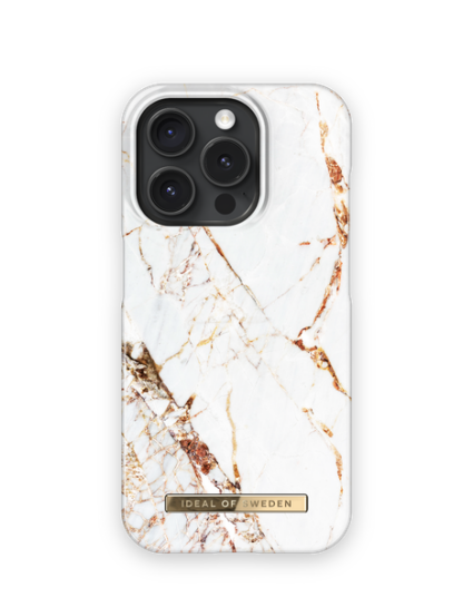 IDEAL OF SWEDEN iPhone 15 Pro iDeal Of Sweden Fashion Deksel - Carrara Gold