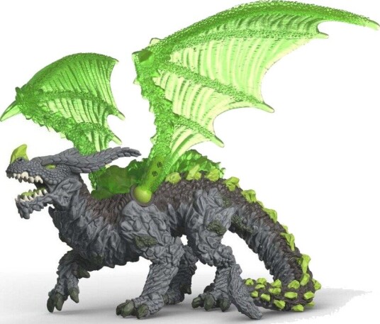 Schleich Eldrador Steindrage Lekefigur Grå 18 cm