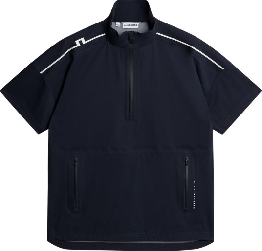 J.Lindeberg Shay Rain Shirt Blå Golf regnjakke herre JL Navy Large