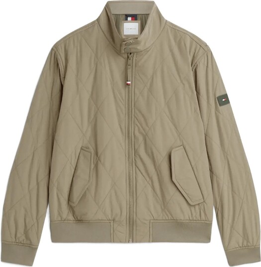 Tommy Hilfiger Packable Quilted Harrington Khaki green L