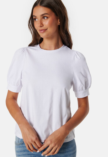 VERO MODA Vmkerry 2/4 O-Neck Top Bright White XS