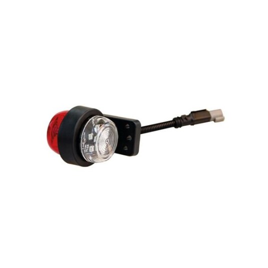 Varsellys / Posisjonslys StrandsViking   12/24V / 0.9W / 108 mm / Hvit/Rød