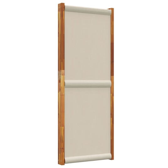  Romdeler 3 paneler lysegrå 210x180 cm 8721012464223