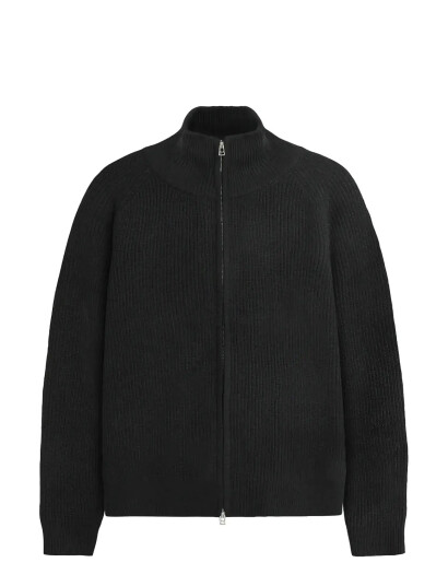 Woodbird Wbjass Wool Zip - Black - S Woodbird Wbjass Wool Zip - Black - S