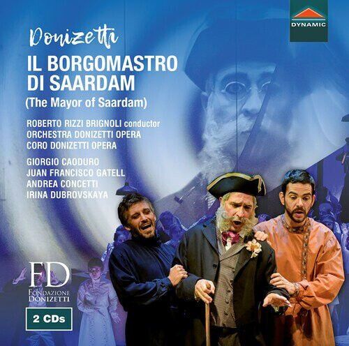 MediaTronixs Gaetano Donizetti : Donizetti: Il Borgomastro Di Saardam CD Album (Jewel Case) Pre-Owned
