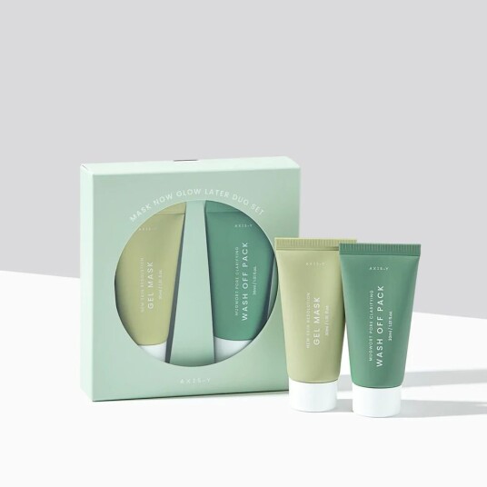 Axis-Y Mask Now Glow Later Duo Set