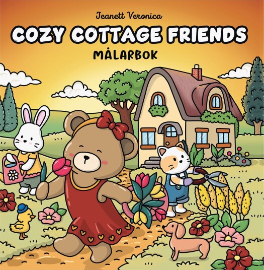 BokforlagetMaxStrom Cozy Cottage Life Fargeleggingsbok