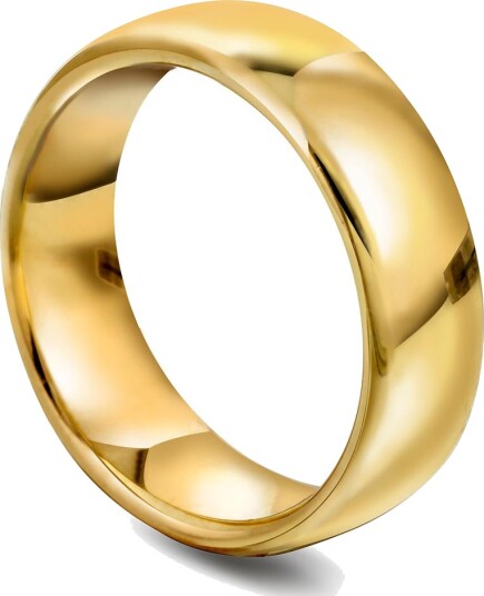 Moments By Pan Jewelry Giftering i 375 gult gull | 6 mm bredde
