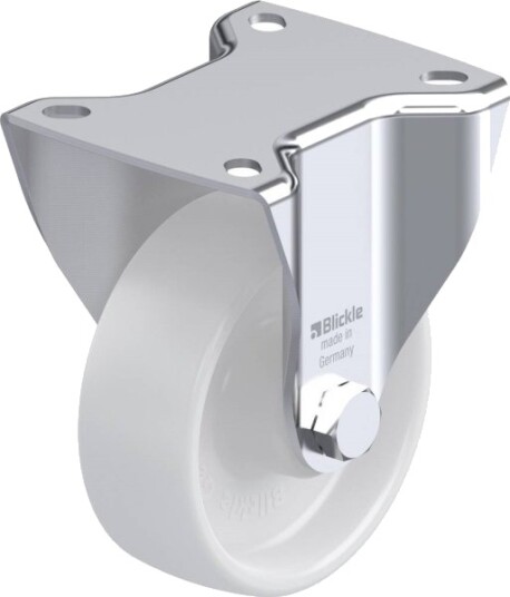 Blickle 416024 Bk-Po 100Xr-1 Fast Hjul - Hjuldiameter 100 Mm, Bæreevne (Maks.) 280 Kg - 1 Stk.