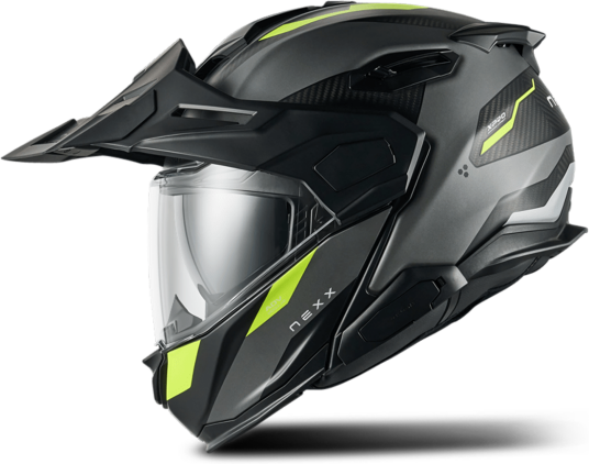 Nexx Åpningshjelm  X.Lifecountry Terra Matt Neon Grå MT