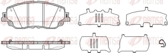 REMSA 1787.10 Bremseklosser