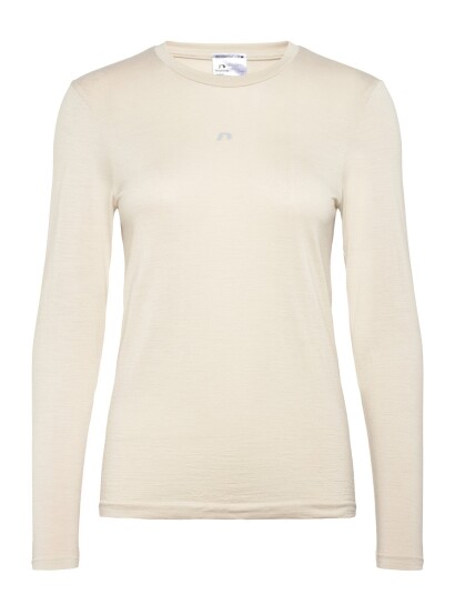 Newline Nwltherma Wool Blend T Shirt L/S W CreaM/L Newline Nwltherma Wool Blend T Shirt L/S W CreaM/L