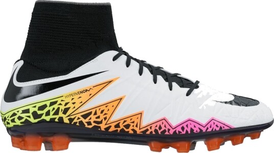 NIKE HYPERVENOM PHATAL II DF AG R White/Black/Totalt Orange 44 1/2