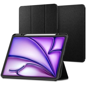 iPad Air 11 (2024)/iPad Air 2020/2022 Spigen Urban Fit Smart Folio-etui Svart iPad Air 11 (2024)/iPad Air 2020/2022 Spigen Urban Fit Smart Folio-etui Svart