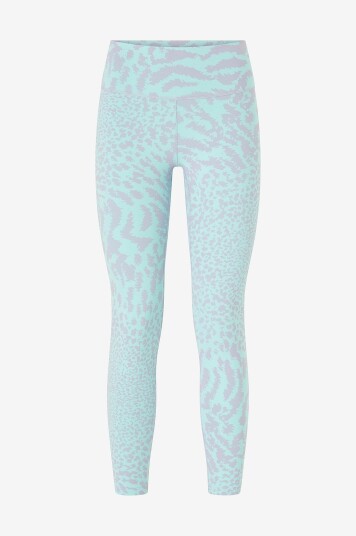adidas Sport Performance Treningstights All Me Aop T Blå