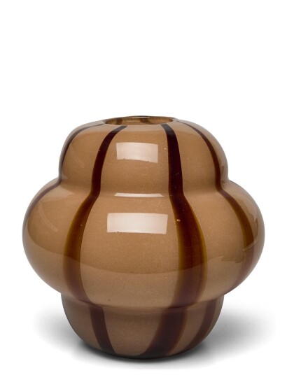 Byon Vase Curlie Brown BRUN/BEIGE H20CM