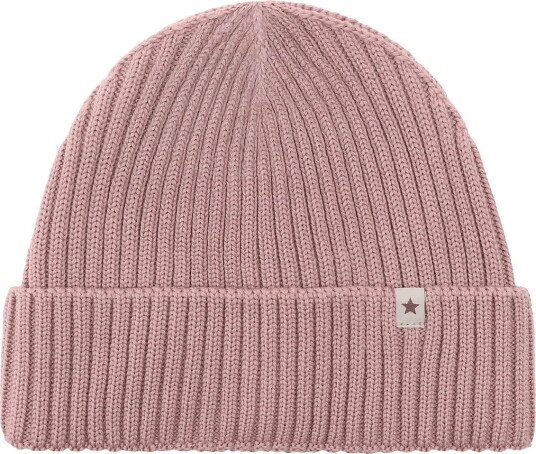 Huttelihut Beanie Wool Knit Pink 54\6 8Y