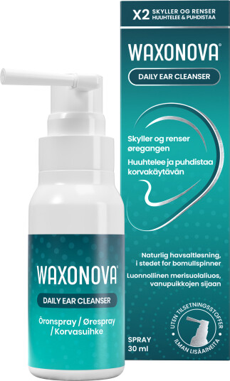 Waxonova Daily Ear Cleanser ørespray 30 ml