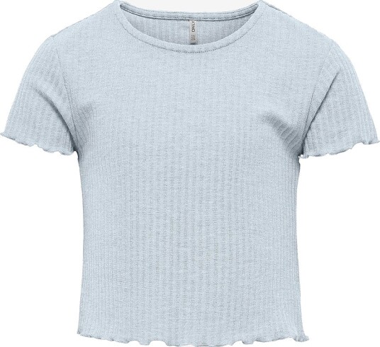 KIDS ONLY Topp kogNella S/S O neck Top Jrs Blå