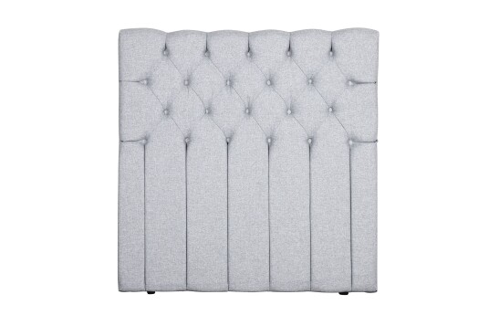Venture Design Särna sengegavl Lysegrå 120 x 125 cm Grå