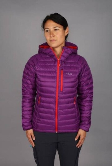 Rab Microlight Alpine Jacket Wmns Dunjakke dame - Sah Sahara 10