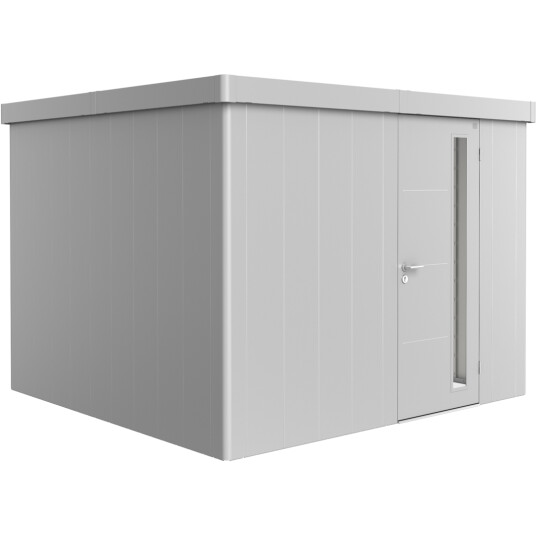 BIOHORT REDSKAPSBOD NEO 3C STD. DØR SØLV METALLIC BIOHORT REDSKAPSBOD NEO 3C STD. DØR SØLV METALLIC