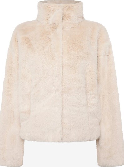 Gina Tricot Faux Fur Jacket CREAM (1047) XL
