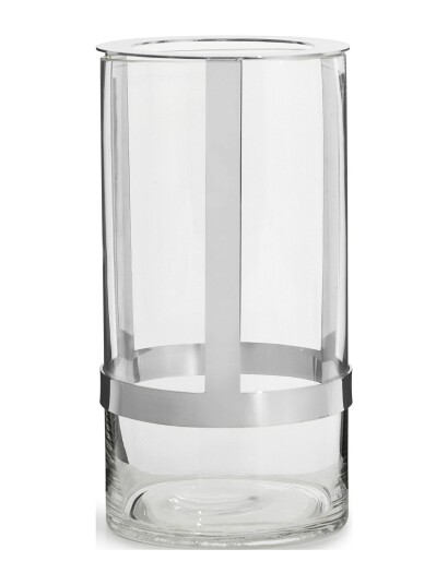 Sagaform Hold Vase Large Silver H28CM