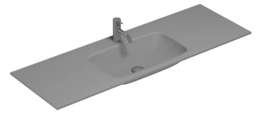 Dansani Calidris Form Møbelservant 120,2x40,5 cm, Lys Grå Matt