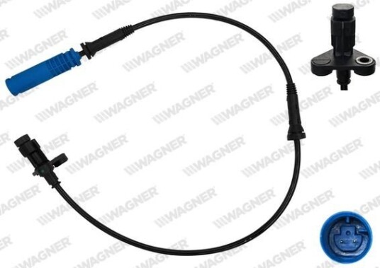 Sensor, ABS WAGNER ABS00843