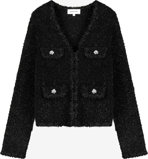 Fabienne Chapot Envelope Cardigan BLACK XL