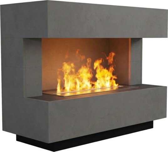 Glow Fire Kant Omc 600 - Grå (HYB-50-112GR-logset600)