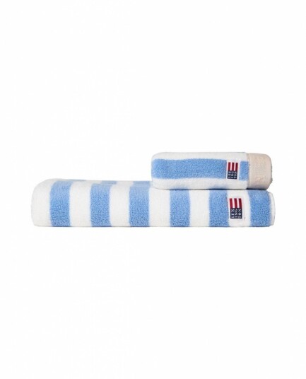 Lexington   Håndkle Block Striped   Blå