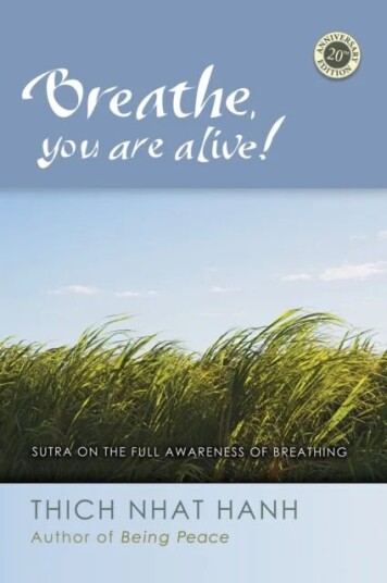 Breathe, You Are Alive Av Thich Nhat Hanh