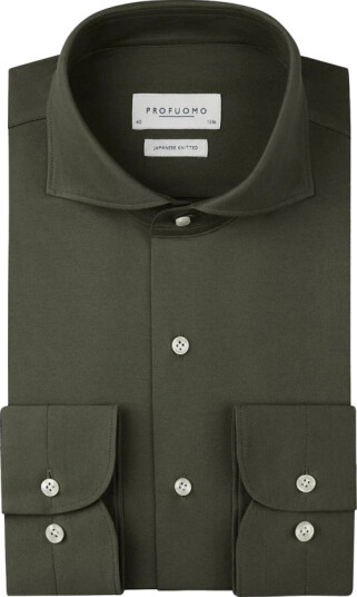 Profuomo Herre Skjorter Grønn 2XL, Profuomo Herre Skjorter Grønn 2XL,