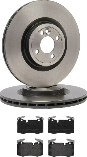 BREMBO BRB3405N0512 Bremseskiver og -klosser BREMBO BRB3405N0512 Bremseskiver og -klosser