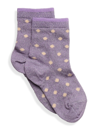 mp Denmark Irma Glitter Socks Purple 37/39