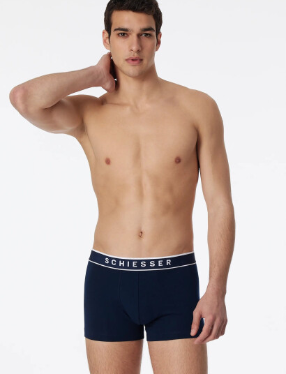 Schiesser Shorts   Blue   L