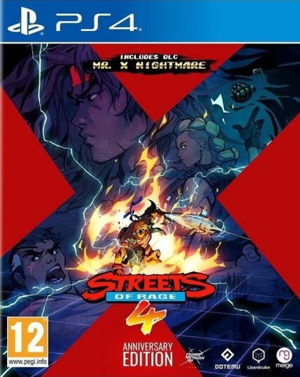 Streets of Rage 4 Anniversary Edition PS4 