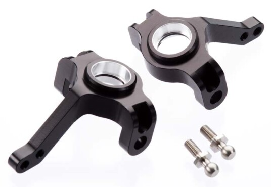 STRC 80004BK Aluminum Steering Knuckle AX10/SCX10 Black